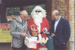 YDR + Vale Motors raise cash for GMTV's "Get up and give" week.  5th - 7th July 2000

Who said Santa came but once a year!