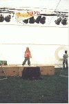 Yeovil showground, the YDR live fun entertainment stage at the "GIANTS" event.  23rd July

Young Britney pulls in the crowds