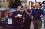 Lib Dem PPC David Laws and Paddy Ashdown enjoy the roadshow

YDR FM Roadshow at The Bandstand, Yeovil - Jul-1999