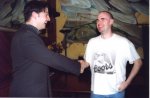 Nick James meets YDR FM's Nick James

YDR FM Roadshow, Yeovil - Dec-1999