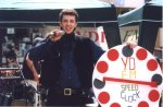 YDR FM's new fun game 'Speed Clock'

YDR FM Roadshow, Yeovil - Jun-1999