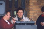 Paul B and Joe Lanfransci director of YDR FM braves the Tesco Roadshow

YDR FM Roadshow, Yeovil - Jun-1999