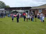 You need a steady hand in the egg-and-spoon race.

YDR FM Roadshow at Tall Trees School, Ilchester - Jun-2002