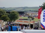 The view from the YDR fm Roadshow.  Hang on a minute - isn't that where they told us the free parking was!

YDR fm Roadshow Truckfest 2002 - Jul-2002